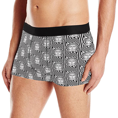 Buddha Pattern Print Design 05 Men's Boxer Briefs