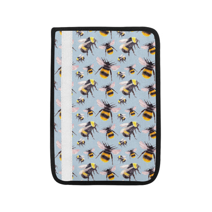 Bee Pattern Print Design BEE08 Car Seat Belt Cover