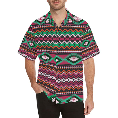 Mexican Pattern Print Design 01 Men's Hawaiian Shirt