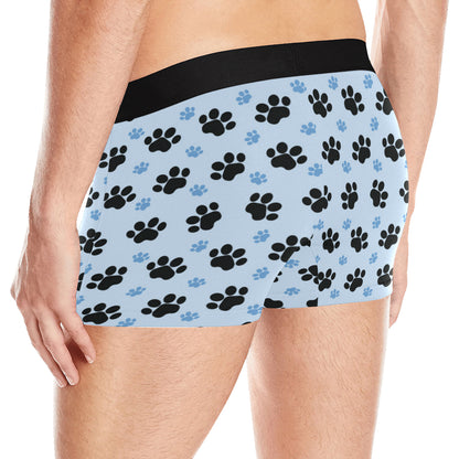 Paw Pattern Print Design A04 Men's Boxer Briefs