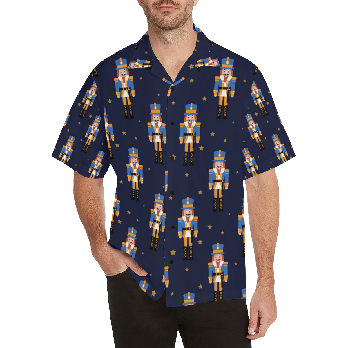 Nutcracker Pattern Print Design A04 Men's Hawaiian Shirt