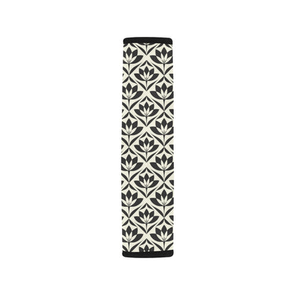 Lotus Pattern Print Car Seat Belt Cover