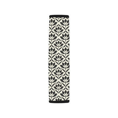 Lotus Pattern Print Car Seat Belt Cover