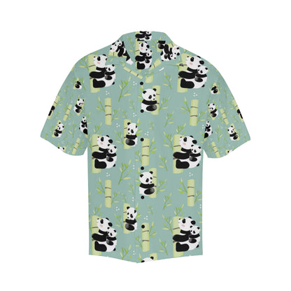 Panda Pattern Print Design A03 Men's Hawaiian Shirt