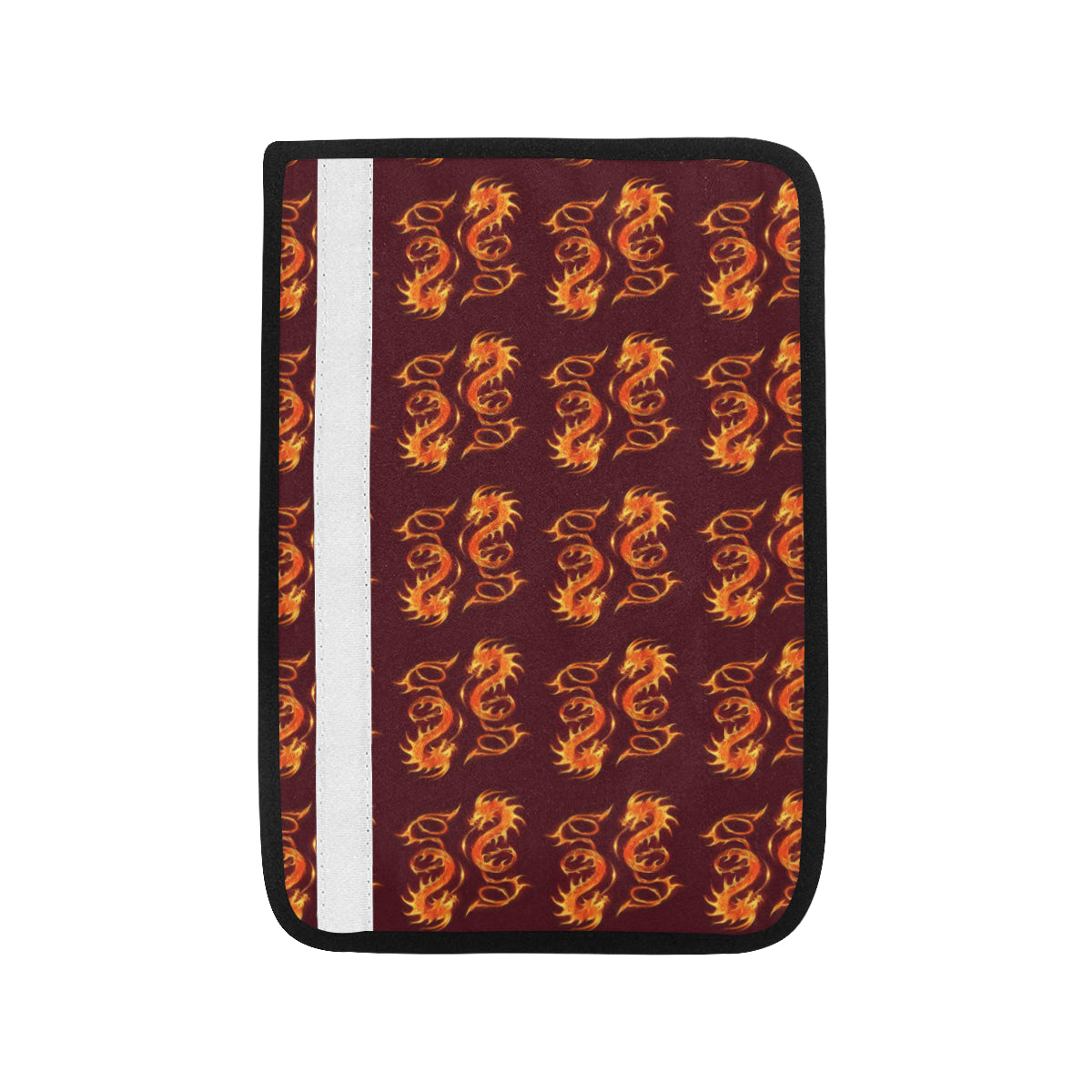 Dragons Fire Design Car Seat Belt Cover