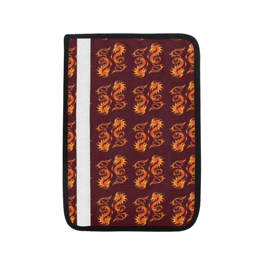 Dragons Fire Design Car Seat Belt Cover