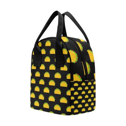 Taco Pattern Print Design TC06 Insulated Lunch Bag