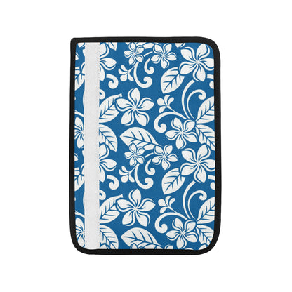 Plumeria Pattern Print Design PM013 Car Seat Belt Cover