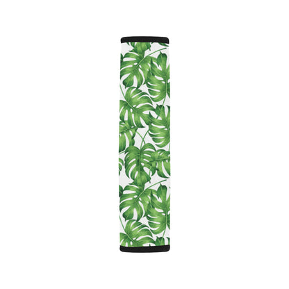 Palm Leaves Pattern Print Design PL08 Car Seat Belt Cover