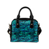 Mermaid Scales Pattern Print Design 06 Shoulder Handbag