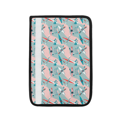 Kayak Pattern Print Design 05 Car Seat Belt Cover