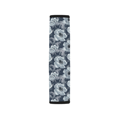 Anemone Pattern Print Design AM09 Car Seat Belt Cover
