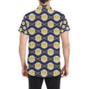 Anchor Luxury Pattern Men's Short Sleeve Button Up Shirt