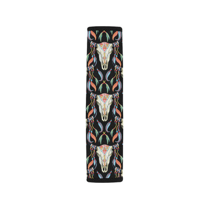 Buffalo Head Boho Style Pattern Print Design 01 Car Seat Belt Cover