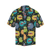 Monster Pattern Print Design 01 Men's Hawaiian Shirt