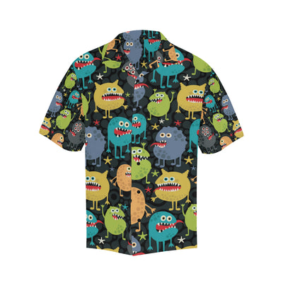 Monster Pattern Print Design 01 Men's Hawaiian Shirt