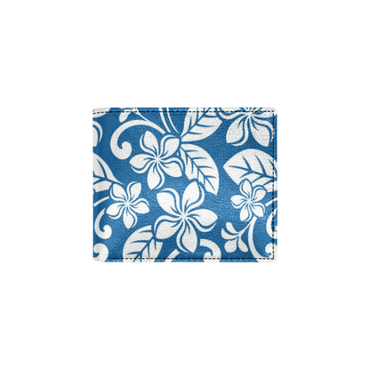 Plumeria Pattern Print Design PM013 Men's ID Card Wallet