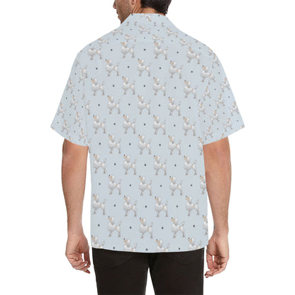 Poodle Pattern Print Design A05 Men's Hawaiian Shirt