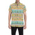 American indian Life Pattern Men's Short Sleeve Button Up Shirt