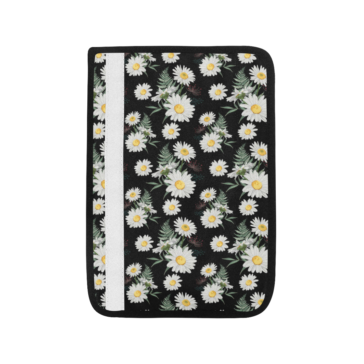 Daisy Pattern Print Design DS07 Car Seat Belt Cover