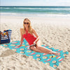 Sushi Print Design LKS305 Beach Towel 32" x 71"