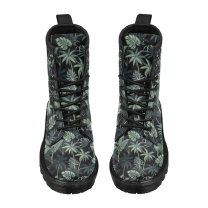 Rainforest Pattern Print Design RF02 Women's Boots
