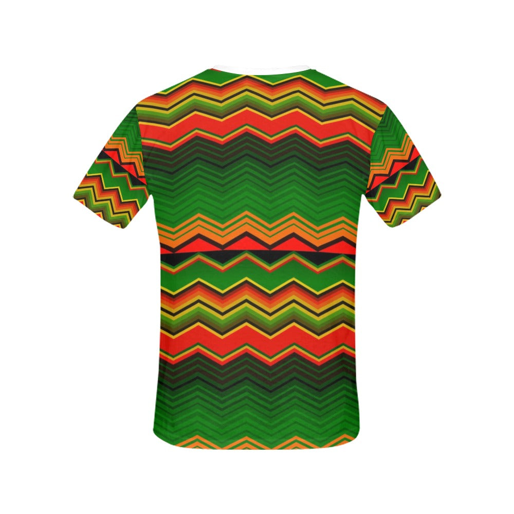 Serape Print Design LKS306 Women's  T-shirt