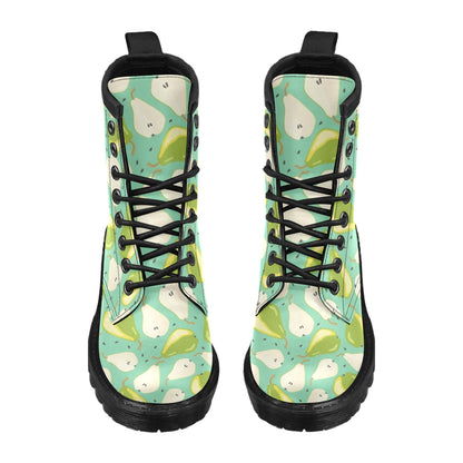 Pear Pattern Print Design PE04 Women's Boots