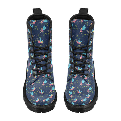 Fairy with flower Print Pattern Women's Boots