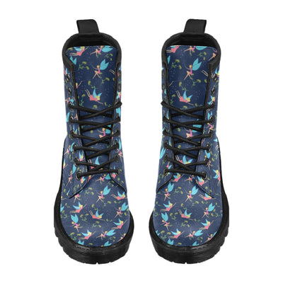 Fairy with flower Print Pattern Women's Boots