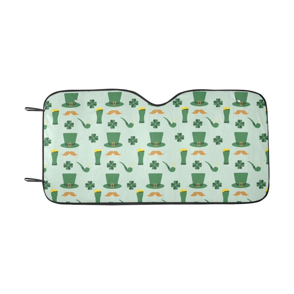 St Patricks Day Print Design LKS304 Car front Windshield Sun Shade