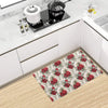 Hibiscus Print Design LKS3011 Kitchen Mat