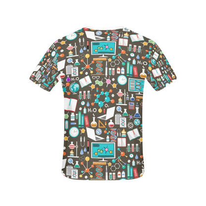 Science Print Design LKS303 Women's  T-shirt