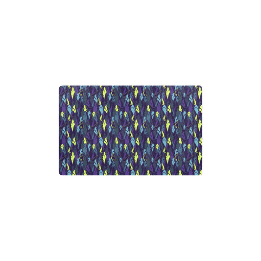 Shark Neon color Print Kitchen Mat