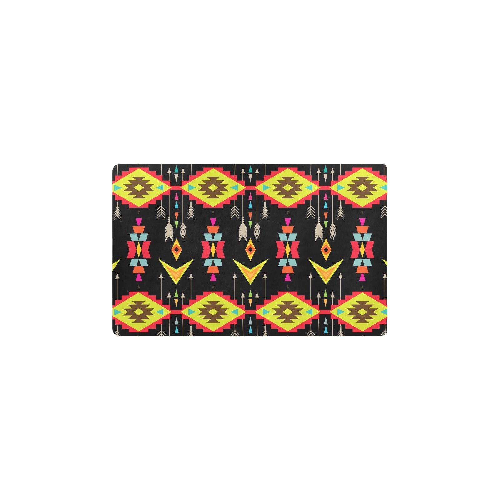 Native Pattern Print Design A05 Kitchen Mat