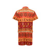 African Pattern Print Design 04 Men's Romper