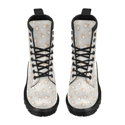 Shiba Inu Print Design LKS307 Women's Boots