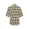 Eagles Head Pattern Women's Hawaiian Shirt