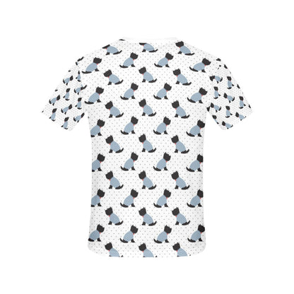 Scottish Terriers Print Design LKS3013 Women's  T-shirt