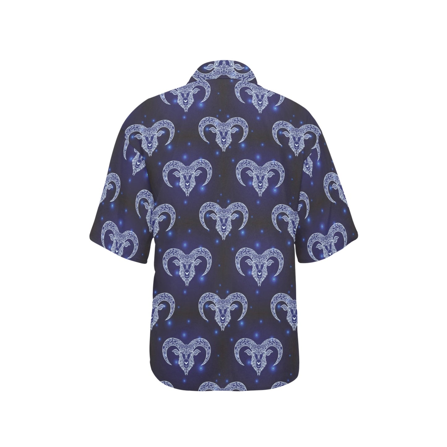 Aries Zodiac Pattern Print Design 01 Women's Hawaiian Shirt