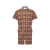 Navajo Native Color Print Pattern Men's Romper