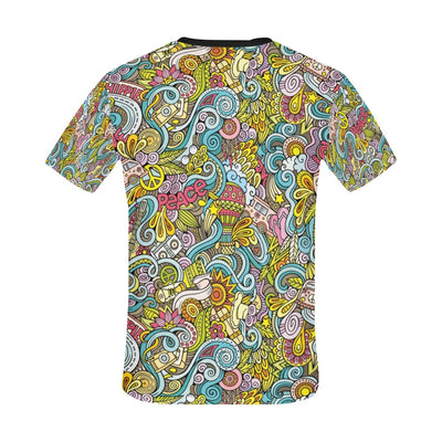 Hippie Print Design LKS301 Men's All Over Print T-shirt