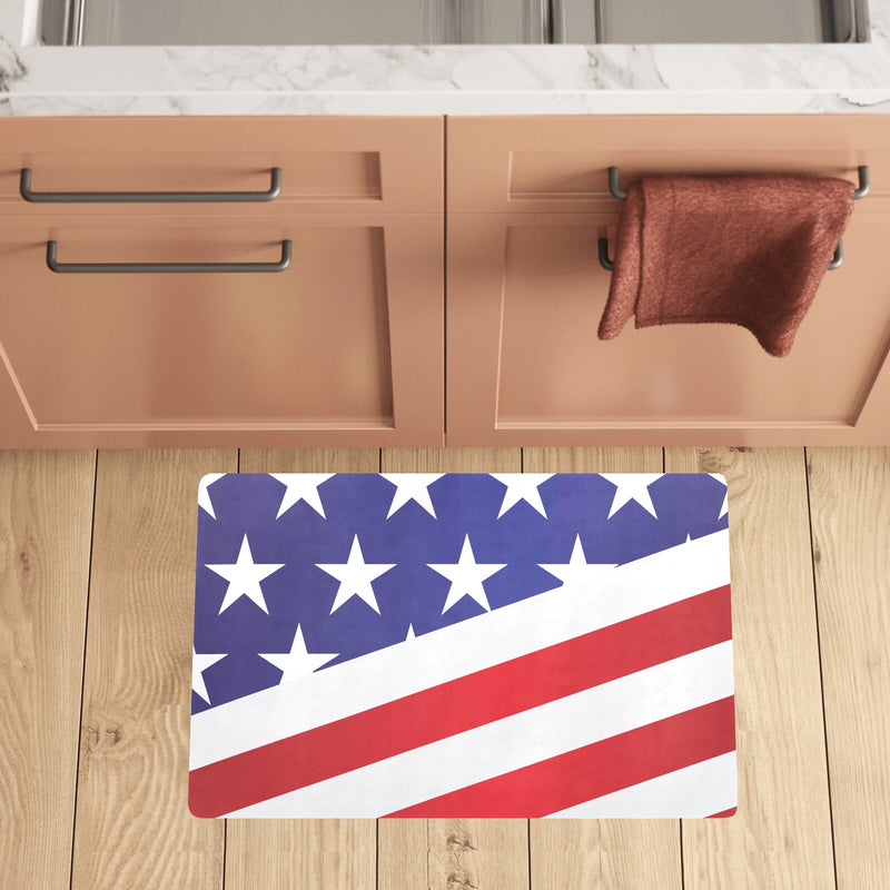 American flag Print Kitchen Mat