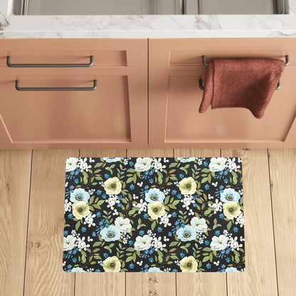 Anemone Pattern Print Design AM03 Kitchen Mat