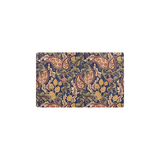Floral Vintage Classic Print Kitchen Mat