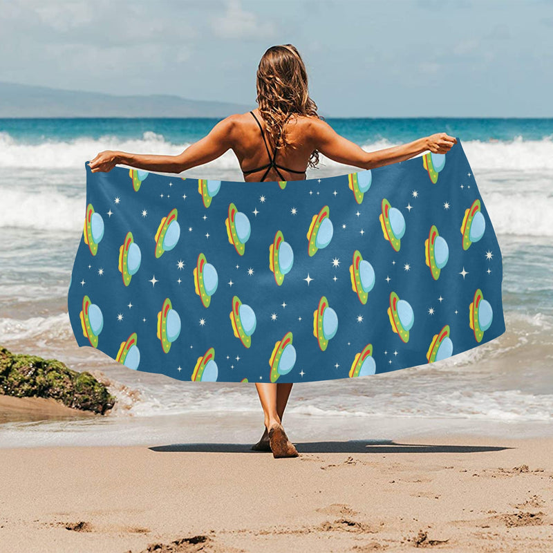 UFO Print Design LKS305 Beach Towel 32" x 71"