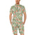 Bird Of Paradise Pattern Print Design BOP08 Men's Romper