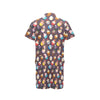 Cupcakes Party Print Pattern Men's Romper