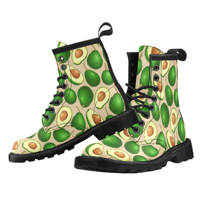 Avocado Pattern Print Design AC010 Women's Boots