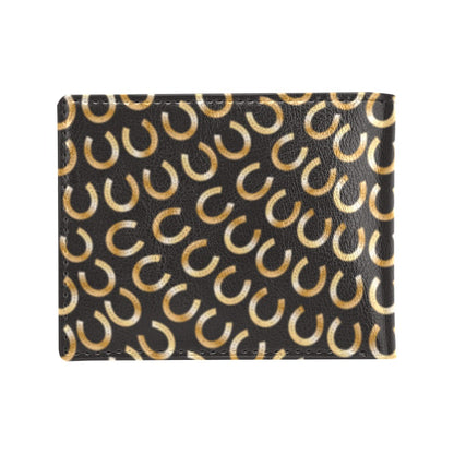Horseshoe Print Design LKS304 Men's ID Card Wallet